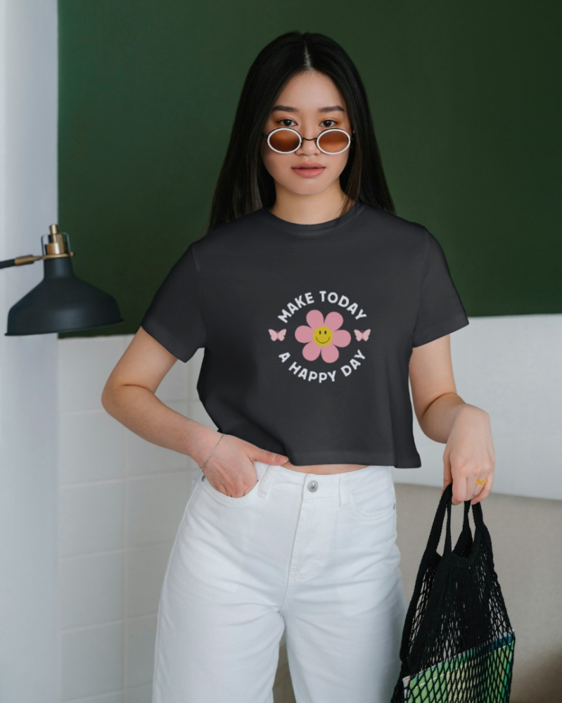 Happy Day Crop Top