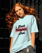 Mint I Lack Vitamin Chai Oversized T-Shirt