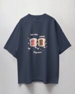 Run Together Couple Oversized T-Shirt