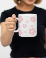 Baby Pink Flowers Coffee Mug