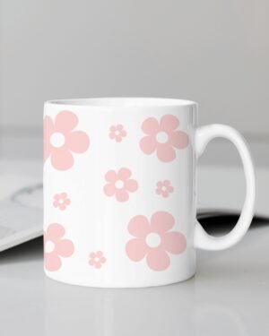 Baby Pink Flowers Coffee Mug