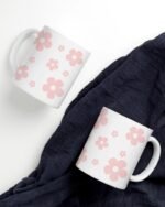 Baby Pink Flowers Coffee Mug